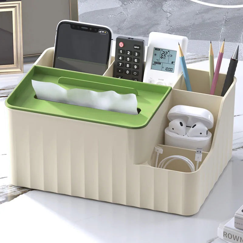 C&D Luxe 6-Section Desk Organiser – Multifunctional Storage Holder