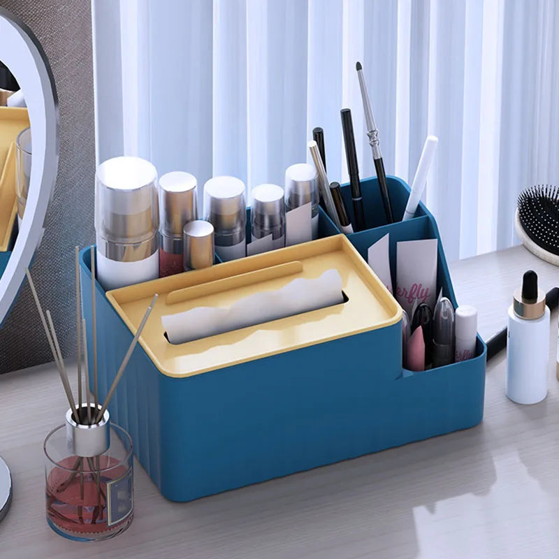 C&D Luxe 6-Section Desk Organiser – Multifunctional Storage Holder