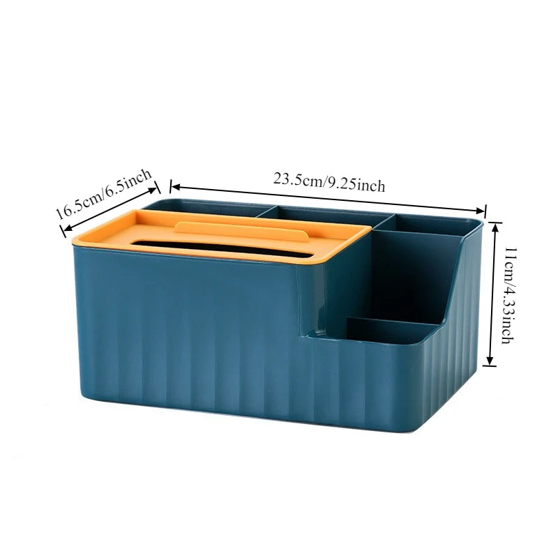 C&D Luxe 6-Section Desk Organiser – Multifunctional Storage Holder