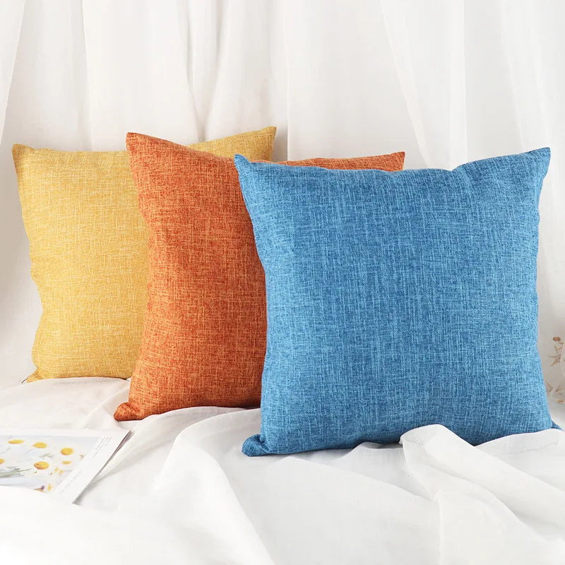 Orange Cushion Covers – Modern Decorative Sofa & Living Room Décor