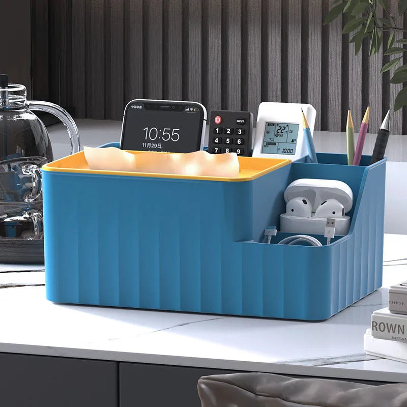 C&D Luxe 6-Section Desk Organiser – Multifunctional Storage Holder