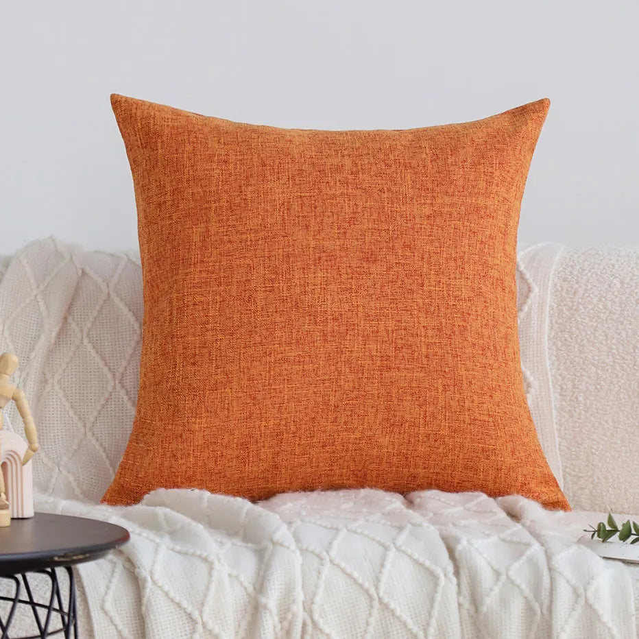 Orange Cushion Covers – Modern Decorative Sofa & Living Room Décor