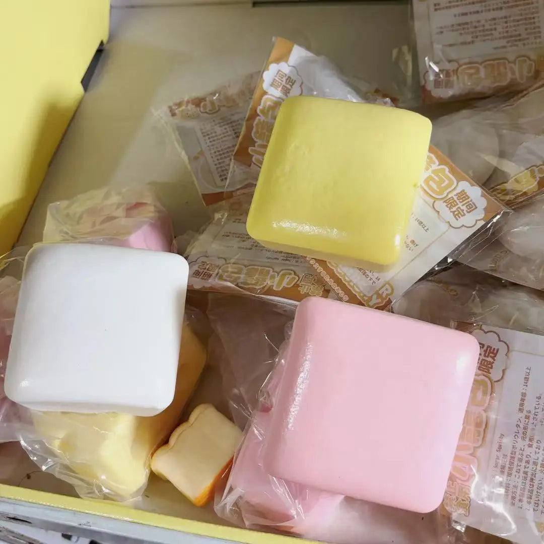 Pastel Cake Squishy Stress Relief Toy