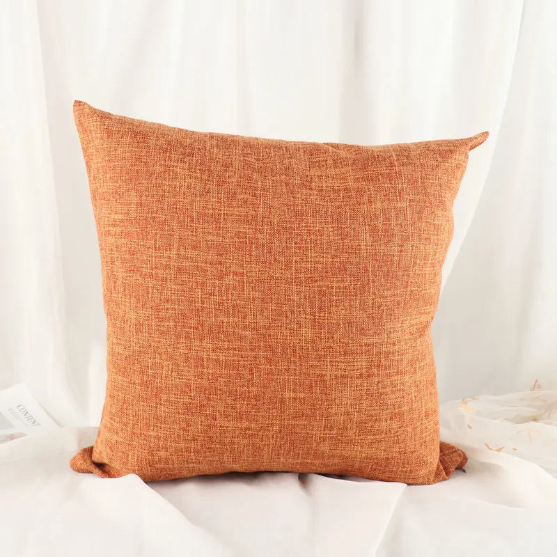 Orange Cushion Covers – Modern Decorative Sofa & Living Room Décor