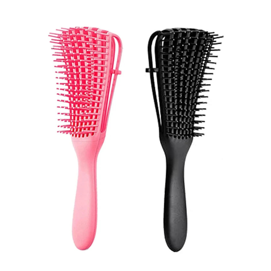 Detangling Hair Brush – Gentle Brush for Curly, Wavy and Textured Hair